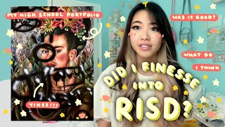 ✨ Reacting To My RISD Portfolio Video From 4 Years Ago ✨  Basically Roasting Myself  Tiffany Weng [upl. by Nauwaj]