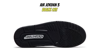 Air Jordan 3 Black Cat [upl. by Fezoj]