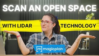 How to Scan an Open Space using LiDAR ManualScan [upl. by Tybald794]