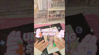 Unboxing Sticker 🎀✨️ unboxingsticker masukberanda fypp [upl. by Naahsar]