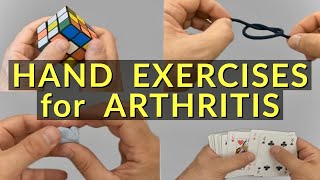 Hand amp Finger Exercises for Arthritis Improve your Function and Dexterity [upl. by Sallyanne]