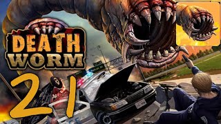 Death Worm  Gameplay Walkthrough  Area 52 Level 18  20 [upl. by Mosley887]