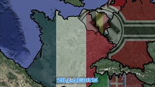 Fall Of France WW2 Educational mapping ww2 animation [upl. by Harilda828]