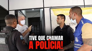 FUI FISCALIZAR A ASSISTÊNCIA SOCIAL O ADM NÃO GOSTOU E QUIS BRIGAR COMIGO CHAMEI A POLÍCIA [upl. by Karmen]