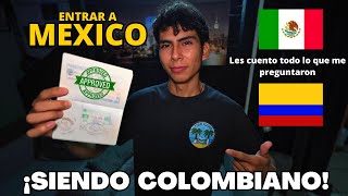 ¡REQUISITOS para VIAJAR a MEXICO siendo COLOMBIANO 2024 [upl. by Ramahs559]