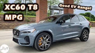 2022 Volvo XC60 T8 Extended Range – MPG amp Highway EV Range [upl. by Kayle]