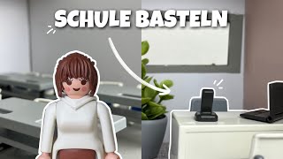 Playmobil Special l DIY Schule Zum Nachmachen 🏫 [upl. by Harrietta]