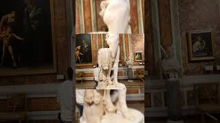 Galleria Borghese Roma rome romeitaly travel history art statue bernini walking short walk [upl. by Lenoj]