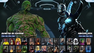 TODOS OS PERSONAGENS DE INJUSTICE 2 Teoria [upl. by Anagrom]