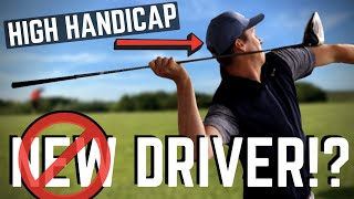 NEW DRIVER TESTING FOR A 26 HANDICAP GOLFER SHOULD HE BOTHER [upl. by Cornelius]