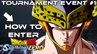 How To Enter THE FIRST 1 MILLION ZENI Sparking Zero Tournament Qualifier [upl. by Llerred253]