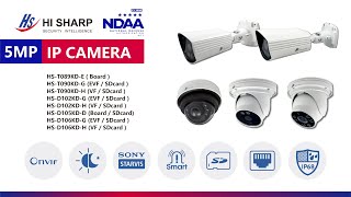 HI SHARP 5MP IP CAMERA KD Series [upl. by Anaiuq]