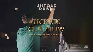 UNTOLD DUBAI  TICKETS OUT NOW [upl. by Jessa]