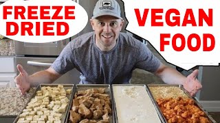 Freeze Dried 🥦Plant Based🥦 FoodsAll Vegan amp Vegetarian Video [upl. by Novy54]