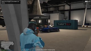 GTA 5 Online Security Contract  Vehicle Recovery Hangar LCC Avarus GTA 5 [upl. by Paolina]