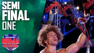 Three of Australias best Ninjas take on the Semi Final course  Australian Ninja Warrior 2021 [upl. by Latsyk]