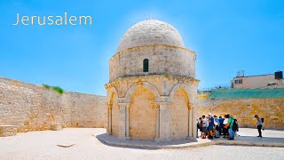 Jerusalem Jesus ascended into heaven from here Chapel of the Ascension [upl. by Gnod164]