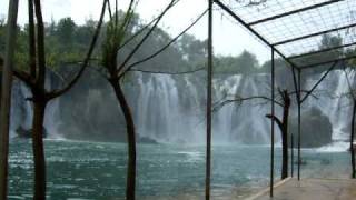 Kravica waterfalls Bosnia and Herzegovina Wasserfälle Bosnien und Herzegowina Ljubuški [upl. by Hnad]