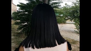 DIY DECOLORAR CABELLO TEÑIDO DE NEGRO RESULTADOS [upl. by Watanabe]