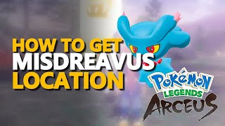 Pokemon Legends Arceus Misdreavus Location [upl. by Rolph615]