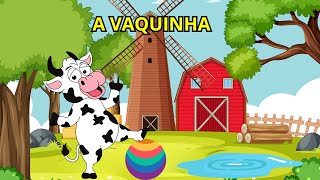 📚🎈A Vaquinha na Chuva  Música Infantil  Cantinho Infantil Desenho Infantil infantil lobomau [upl. by Thorn]