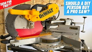 The Best Miter Saw Ive Used  DeWALT DWS780 and DWX726 Roller Stand  Review and Calibration [upl. by Zalea]