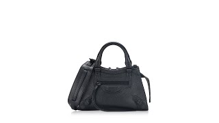 Balenciaga Grained Calfskin Neo Classic Mini City [upl. by Mullane]