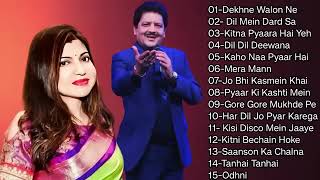 Best Of Alka Yagnik and Udit Narayan SongBollywoodEvergreen 90s Songs [upl. by Akeylah]