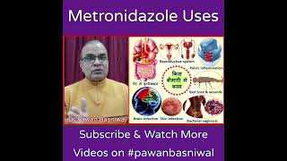 Metronidazole Uses shorts ytshorts 💯💊🔥 pawanbasniwal [upl. by Airotal]