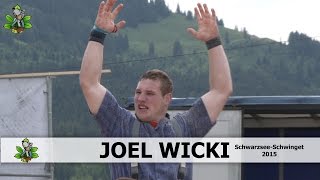 Joel Wicki am Bergschwinget Schwarzsee 2015 [upl. by Undine]