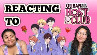 Reacting to Ouran High School Host Club [upl. by Brynne]