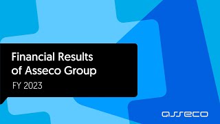 Asseco Groups earnings conference for FY 2023 [upl. by Yesiad158]