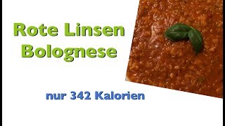 Rote Linsen Bolognese  AiO  Thermomix™ TM5 [upl. by Cart750]