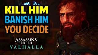 Kill Him Banish Him or You Decide  Birthrights Gorms Fate  Assassins Creed Valhalla [upl. by Nolubez]