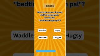 Ultimate Friends Quiz 31 friends trivia [upl. by Sherburn]