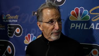 26 PHI vs FLA Postgame John Tortorella [upl. by Naman]