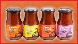 Jamie Oliver Tomato Olive amp Garlic Pasta Sauce UNBOXING [upl. by Giorgia]