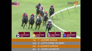 20240915  Race 1 Malaysia Selangor Horse Racing Highlights  Pace88 Horse [upl. by Quent]