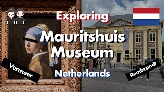 Exploring the Mauritshuis Museum  Netherland Series [upl. by Nauqit132]