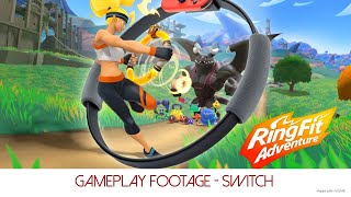 Ring Fit Adventure  Switch  Gameplay Footage [upl. by Eceinal]