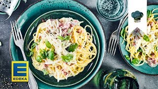 Spaghetti Carbonara Rezept I Nudelklassiker aus Italien  EDEKA [upl. by Melnick]