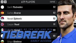 Is Tiebreak the Superior Tennis game early access 7 Highlights [upl. by Fin50]