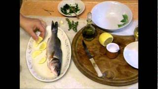 Branzino al forno con patate [upl. by Sarena905]