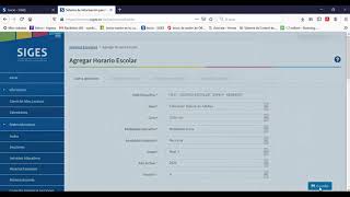 Planta docente Horarios y como activar el usuario docente en SIGES [upl. by Goldsmith]