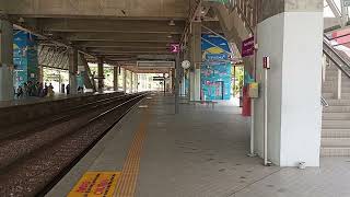 KLIA Express Siemens Desiro passing by Putrajaya and Cyberjaya [upl. by Caputto]