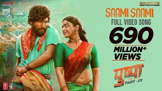 Pushpa Saami Saami  Full Video Song  Allu Arjun Rashmika Mandanna  Sunidhi C  DSP  Sukumar [upl. by Nosreve830]