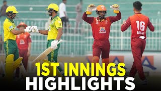 1st Innings Highlights  Stallions vs Lions  Match 12  Bahria Town Champions Cup 2024  M9A1K [upl. by Quintilla]