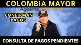 CONSULTA DE PAGOS PENDIENTES DE COLOMBIA MAYOR [upl. by Ricca]