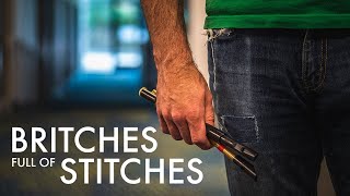 Tin Whistle Lesson  Britches Full of Stitches polka [upl. by Schinica]