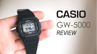 Casio GSHOCK GW50001JF Review 4K UHD [upl. by Ociram]